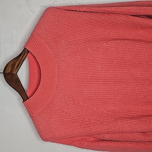 Women's Pink XL Old Navy Crew Neck Sweater - Picture 2 of 6